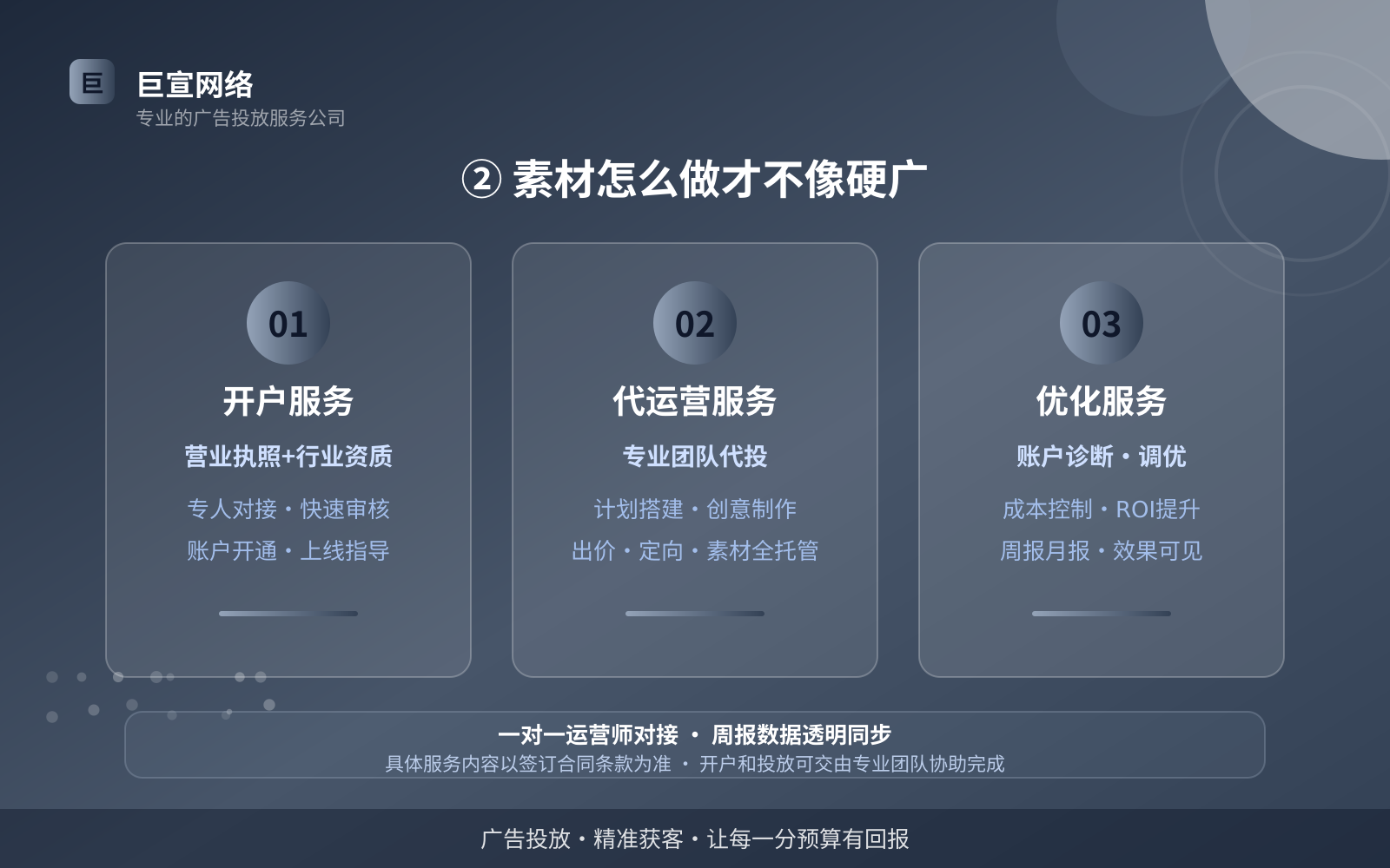 ② 素材怎么做才不像硬广(投放方式对比) ② 素材怎么做才不像硬广(投放方式对比)